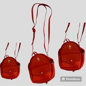 Red Backpack or Shoulder bag